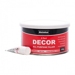 Metolux 2 Part Decor All Purpose Filler - Light Grey 500g